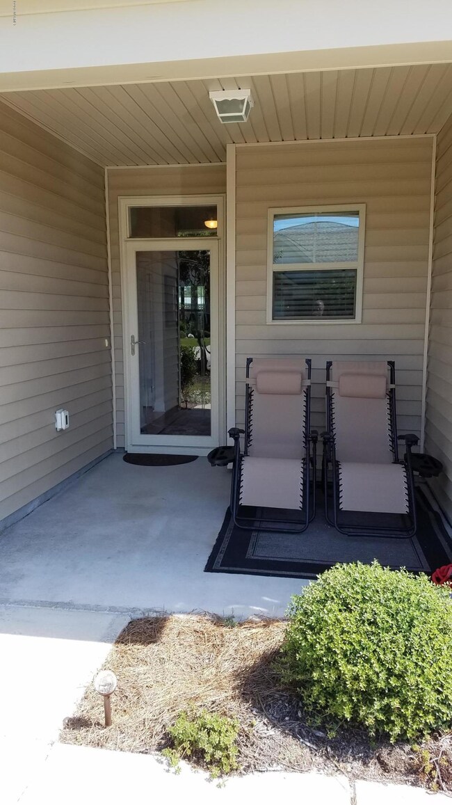 Covered front porch