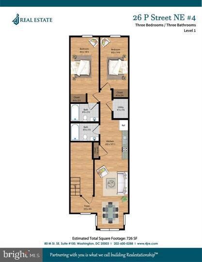 26 P St NE unit 4, Washington, DC 20002 - photo 3