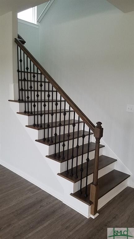Stairs with Iron Balusters