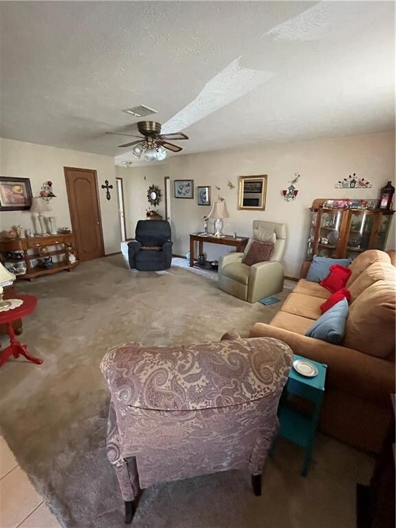 Looking at living room from kitchen