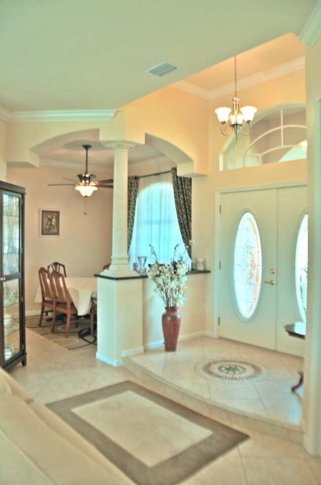 inside front door