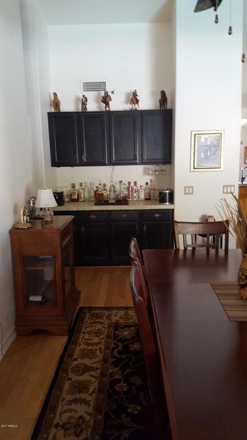 Bar in Dining room