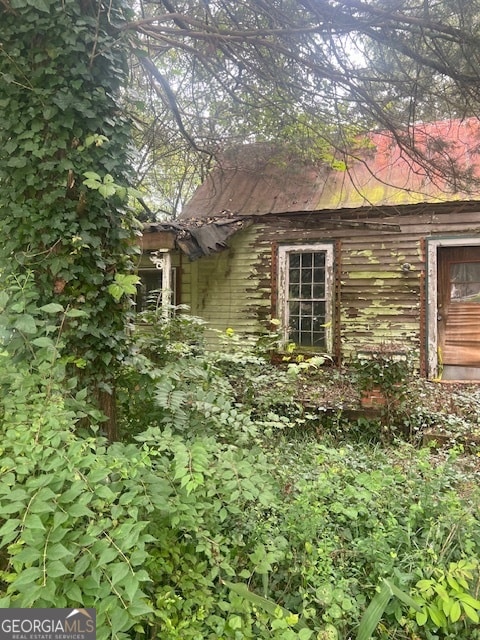 Side of Structure