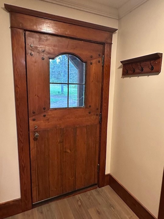 There are numerous antique touches throughout... starting with the 