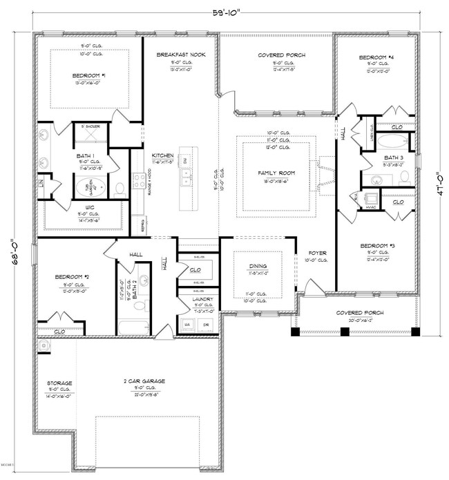 Parker FE Floor plan