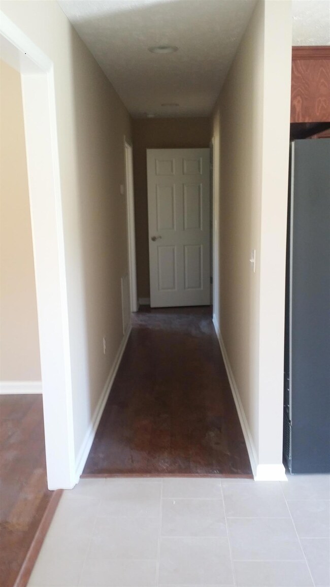 A look down the hall leading to the Master bedroom.