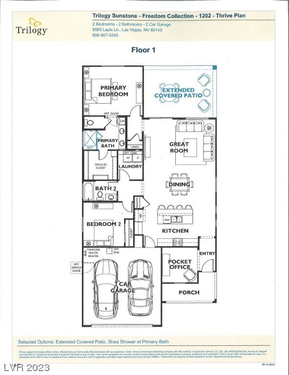 Thrive Floor Plan