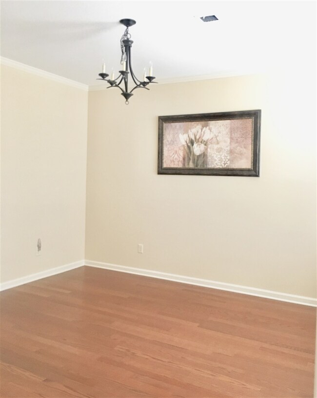 Large separate dining room.