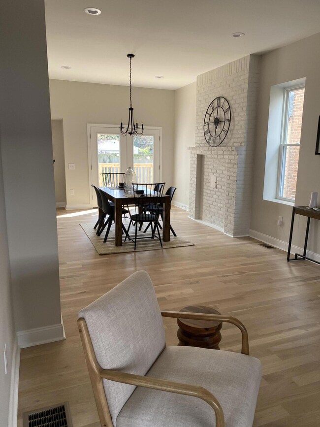 Living and dining rooms