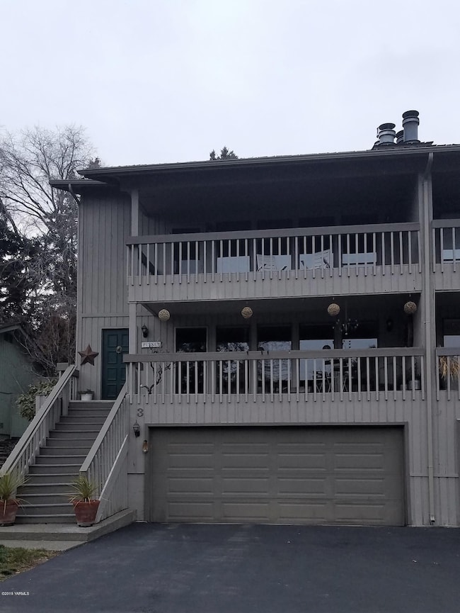front of condo