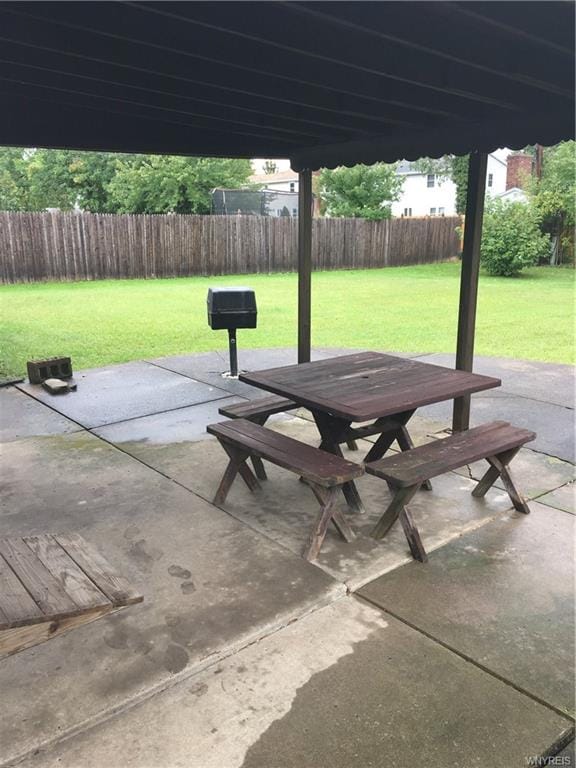 Covered Back Patio