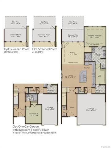 FIRST FLOOR - This home includes the tray ceiling 