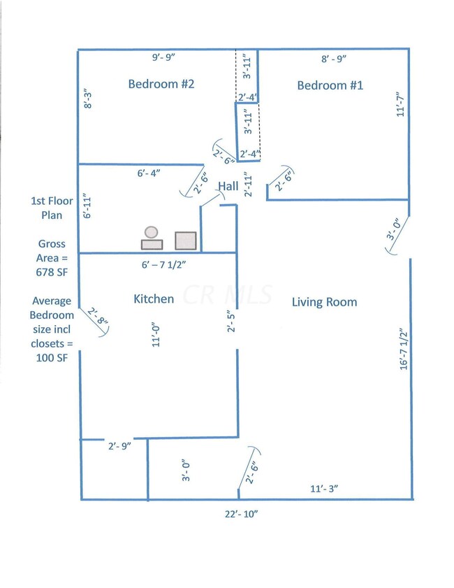 2BR 2Fam Bldg