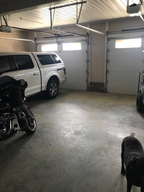 Interior 2 car garage