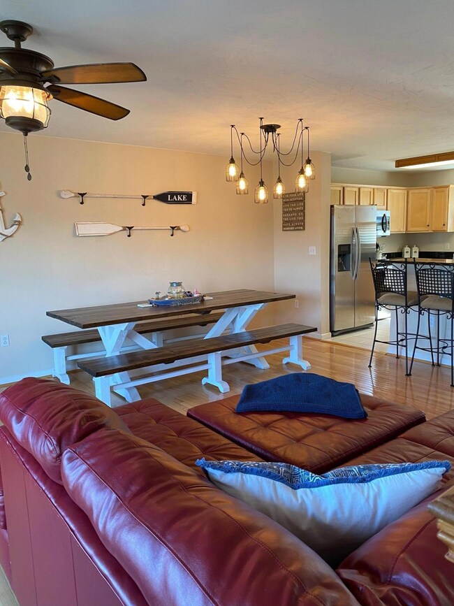 Entry level great room dining table does