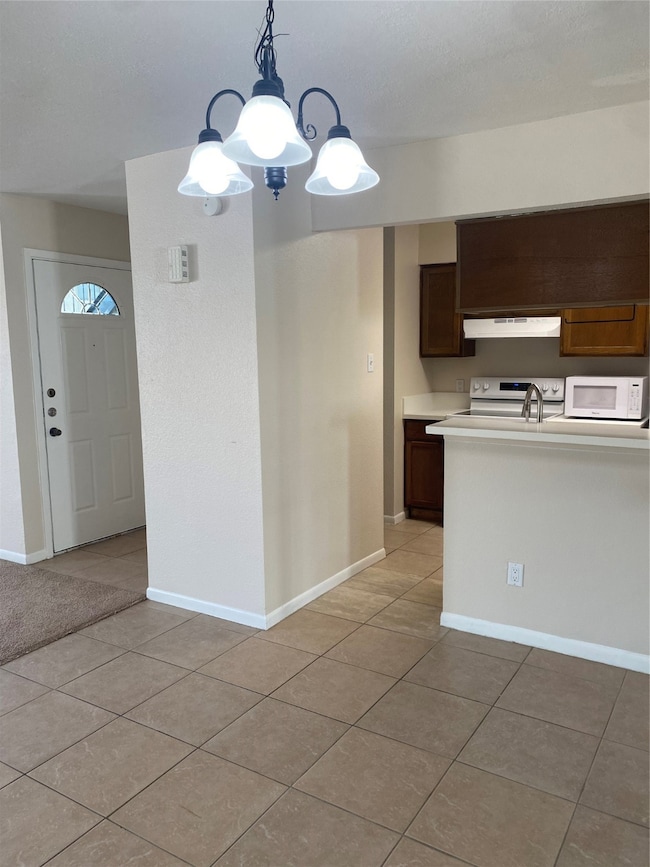 View toward front door.