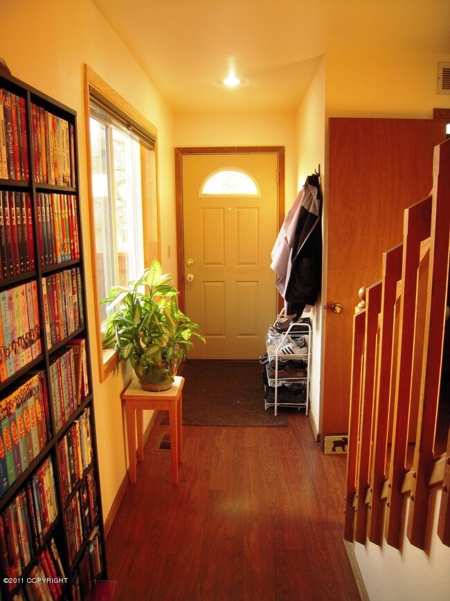 Front Entry seen from Living Room