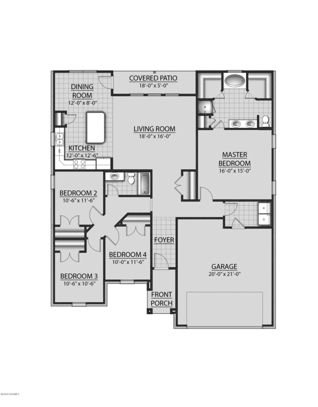 Ripley B&H IV - Floor Plan