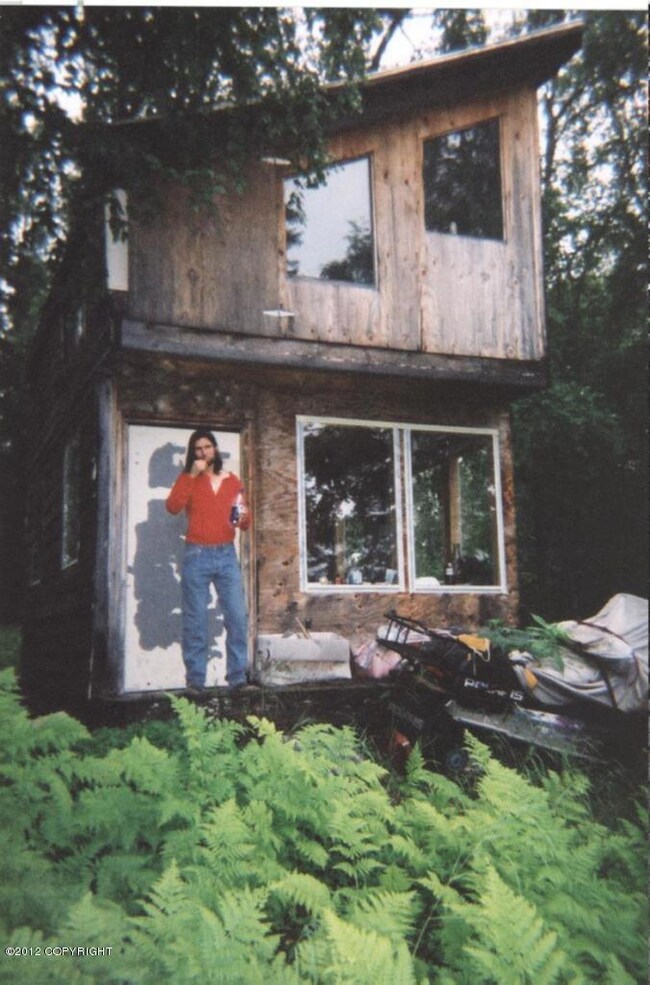 Summer picture of cabin