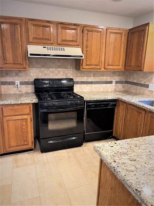 Kitchen showing Stove