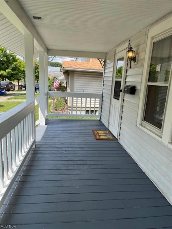 Relaxing front porch