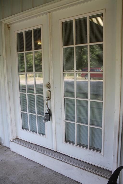 French Door on the Front Porch