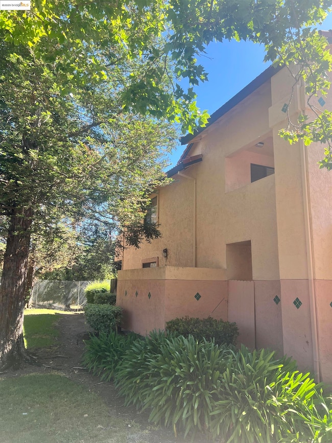 View of property exterior featuring stucco siding
