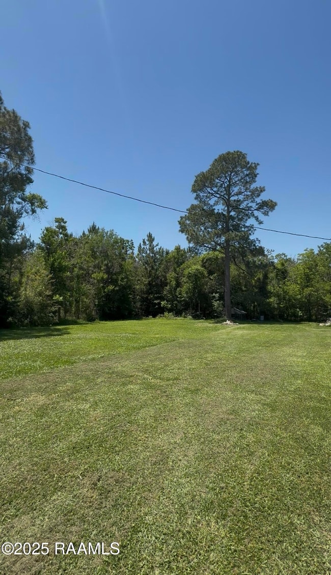front of property