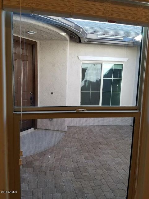 Bedroom 3 View to Courtyard