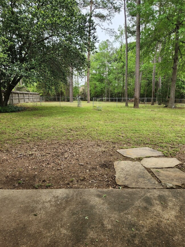 Rear of property approx. 1 acre