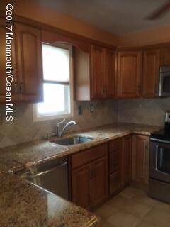 Updated kitchen with granite