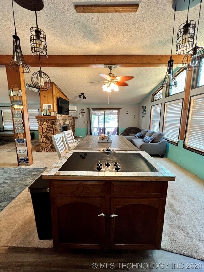 Open concept into Living area 1
