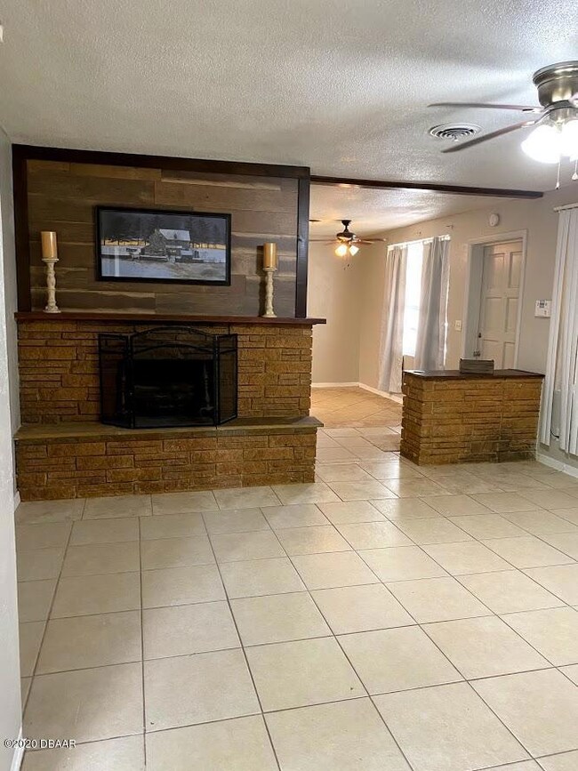 Wood Burning Fireplace