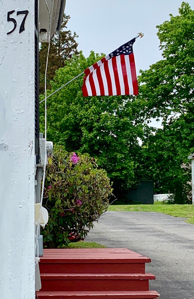 57 Key St Eastport corner and flag