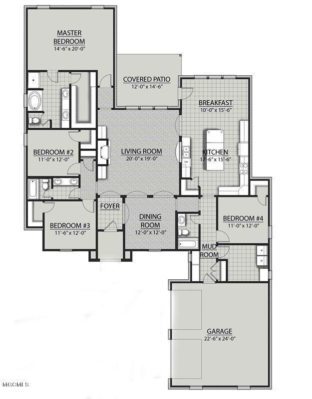 Renoir- B III Floor Plan