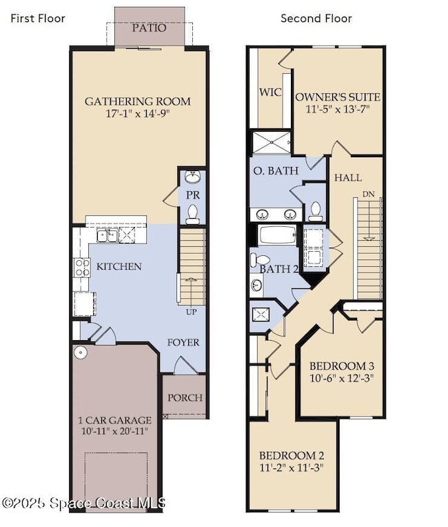 Springdale Floor 1 and Floor 2 - Harbor