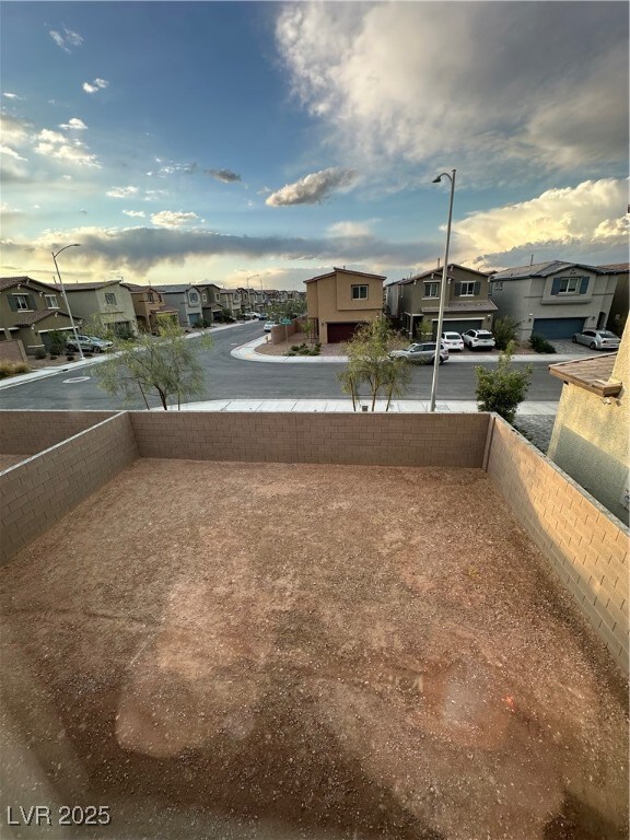 View of lot from upstairs