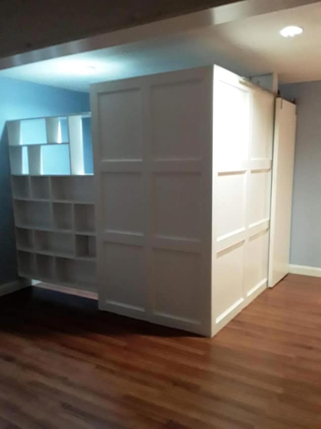 View of closet