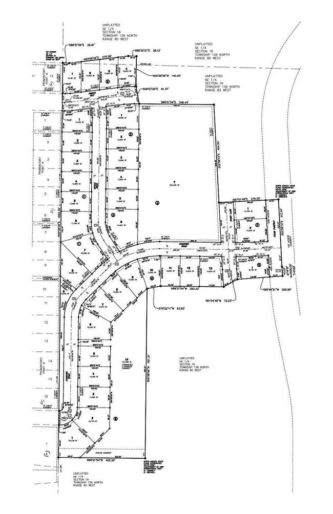 Elk Ridge 1st Addition Plat Map