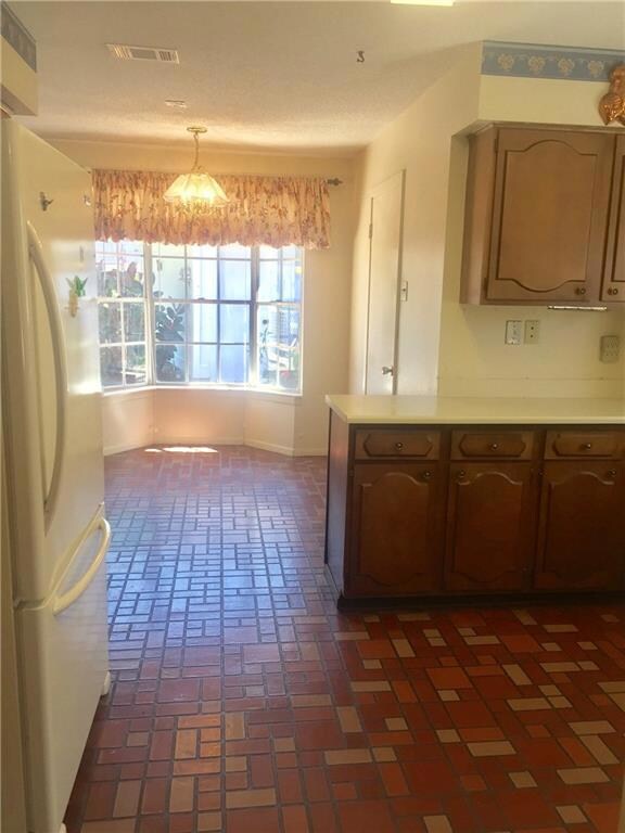 View from dining room through kitchen & breakfast