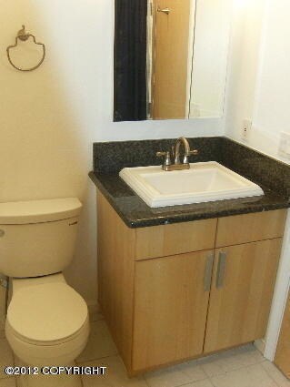 Very modern and up to date bathroom