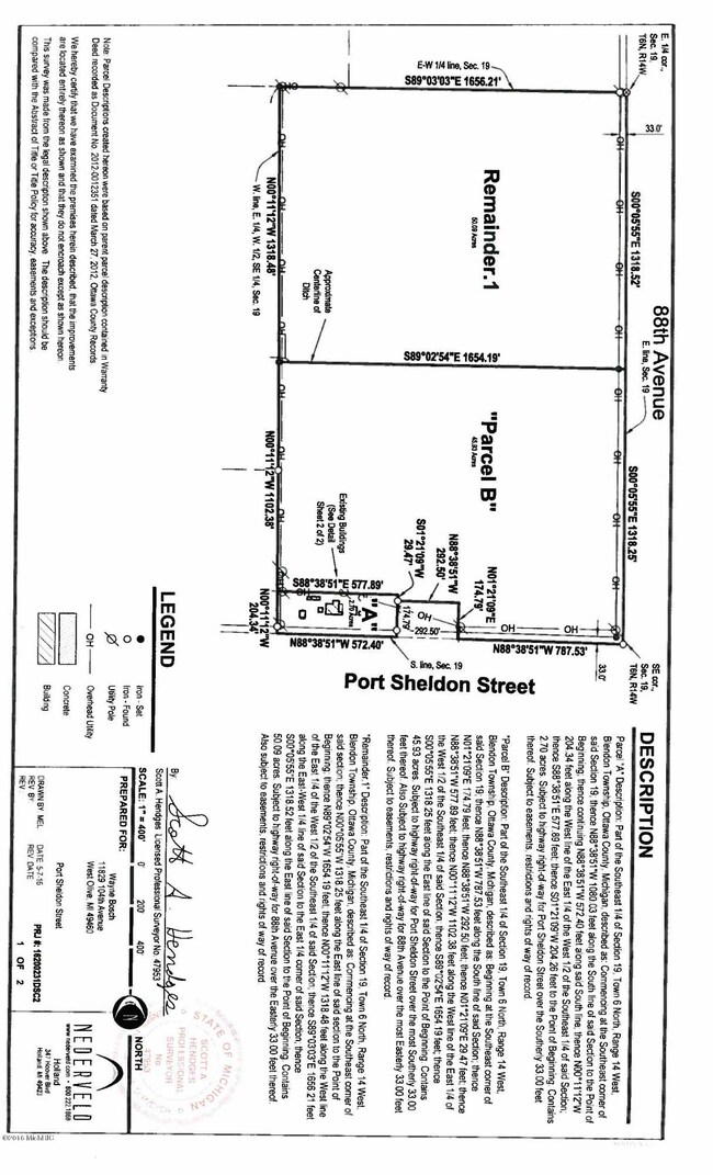 Survey - Parcel B