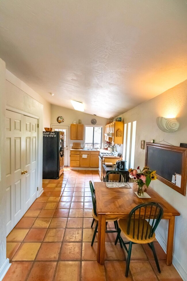 Kitchen and Dining Area