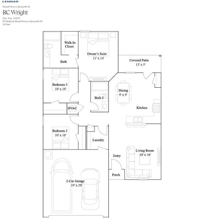 20308 W 194th Terrace, Spring Hill, KS 66083 - photo 2