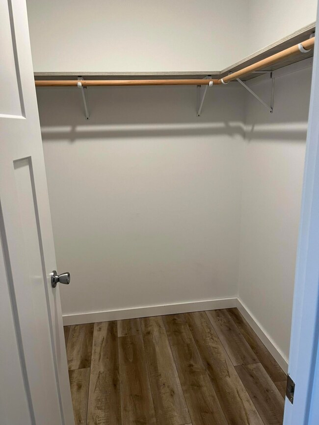 Primary walk in closet