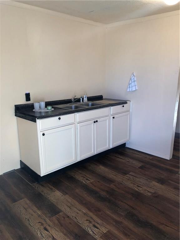 kitchen, fresh paint, new flooring, and updated pl