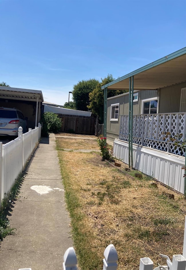 Extra Large fenced yard.