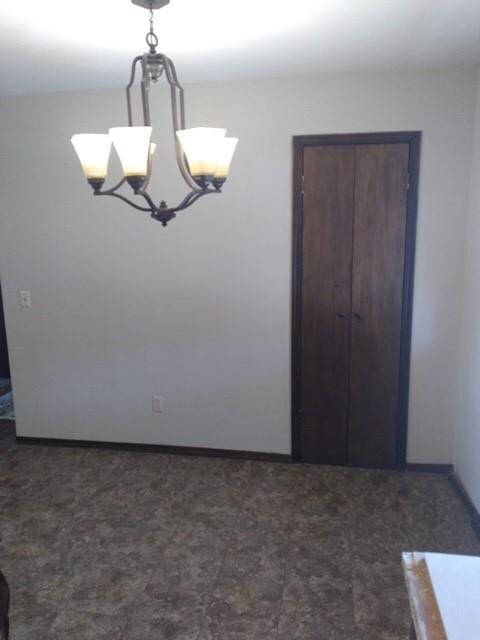 Dining Area with Pantry Doors Closed