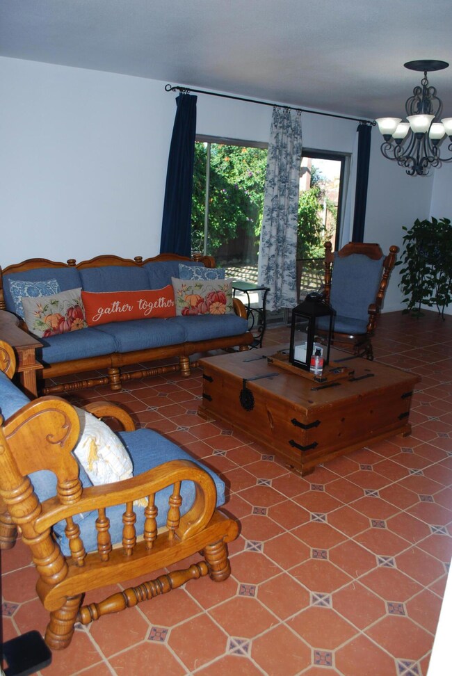 living room sofa area