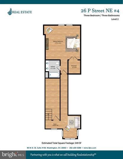 26 P St NE unit 4, Washington, DC 20002 - photo 4